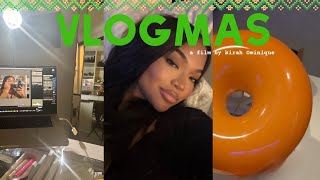 VLOGMAS PRODUCTIVE DAY  CREATOR TIPS amp TRICKS  TRYING CAVIAR SNACKS  VIRAL VARMBLIXT LAMP [upl. by Lewellen990]