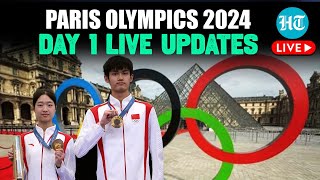 Paris Olympics 2024 LIVE China Wins First Gold In Shooting Updates On Swimming Hockey And More [upl. by Bergess175]