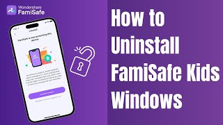 How to Uninstall FamiSafe From Your Childs Windows PC [upl. by Boyt]