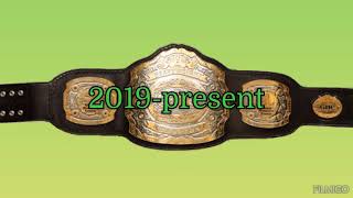 Pro Wrestling Noah Championship History [upl. by Holbrook496]