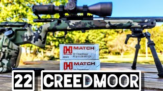 22 Creedmoor First Shots [upl. by Aniri]