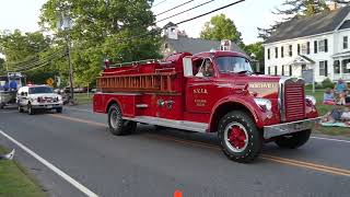 2022 Bridgewater Fair Firemans Parade [upl. by Ogeid234]