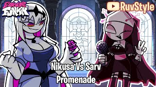 FNF Promenade but Sarv vs Nikusa [upl. by Atsahc]