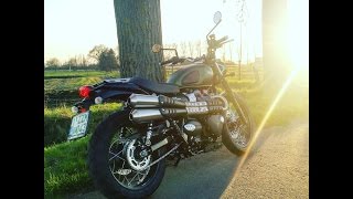 Triumph Street Scrambler  Quick Ride 8 [upl. by Malvina]