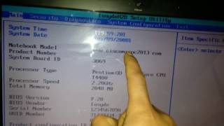 Serial Number Not Found Hp Compaq Laptop G61 [upl. by Lina]