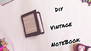 DIY Vintage Pocket Diary\By Zehra’s Creation craft diy notebook youtubevideo [upl. by Blodgett389]