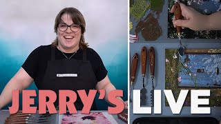 Jerrys LIVE Episode JL349 Palette Knife Painting [upl. by Tsan]