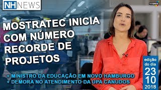 NH News Mostratec inicia com número recorde de projetos [upl. by Aseram]