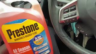 Prestone Windshield Washer Fluid Review [upl. by Duer592]