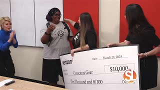 10K Surprise Verizon Small Business Digital Ready grant goes to Conscious Gear [upl. by Parhe]