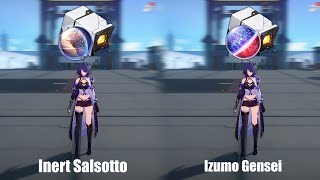 Acheron Inert Salsotto Vs Izumo Gensei  Honkai Star Rail [upl. by Thorlay673]