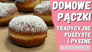 Domowe pączki  Smakują jak u babci Tradycyjny przepis na pączki z nadzieniem [upl. by Bena]