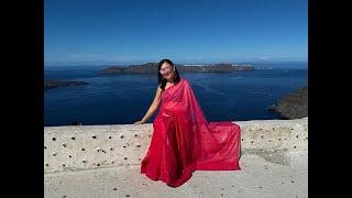 Vlog No16  Set Sail to Santorini Travel1 GIRIJASAGA [upl. by Kreindler]