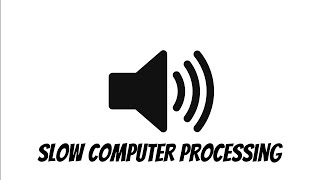 Slow Computer Processing Sound Effect [upl. by Corell434]