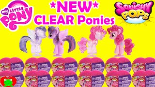 My Little Pony Squishy Pops Series 2 CLEAR Ponies [upl. by Nerine]