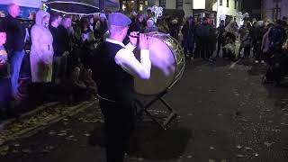 Fife amp LambegGuy Fawkes Night Childrens TorchLight Parade Kilkeel 81124 HD [upl. by Annahsar]