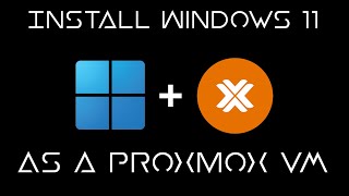 Install The Dreaded Windows 11 To Proxmox [upl. by Yrrah]