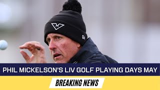 Phil Mickelsons LIV Golf playing days may be over with Bubba Watson to suffer same fate [upl. by Treboh]