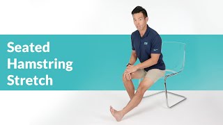 How to Perform a Seated Hamstring Stretch [upl. by Oca426]