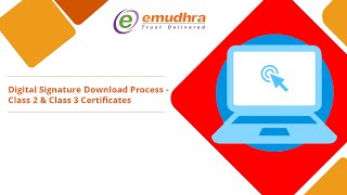 eMudhra Digital Signature Download Process [upl. by Adyam]