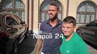 SPINAZZOLA al Napoli è UFFICIALE 😍 Visite mediche a Villa Stuart [upl. by Jasmine]