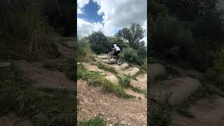 Riding up the pipes on the Montesa 315r trials bike ⚖️ montesa trials trialsnovice trialbike [upl. by Postman840]