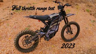 2023 surron offroadcanyon range test [upl. by Lolanthe678]