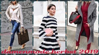 👛 Die besten Ideen zu herbstmode 2019 damen [upl. by Ronaele]