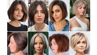 Best TOp 40 Medium length layered Haircuts Bob Pixie Haircut for womens viral viralvideo [upl. by Winonah600]