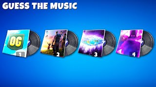 GUESS THE LOBBY MUSIC IN 7 SECONDS 1  FORTNITE CHALLENGE [upl. by Nedra]