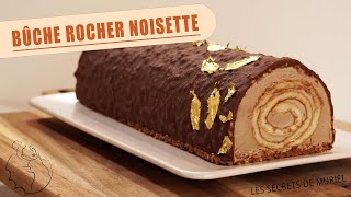 Bûche de Noêl rocher noisettes [upl. by Dnalro438]