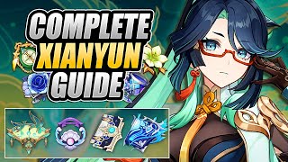 COMPLETE XIANYUN GUIDE How To Play Best Builds DPS amp Support Weapons Artifacts Teams amp MORE [upl. by Inacana]