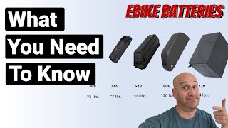 e bike BATTERIES EXPLAINED [upl. by Krute]