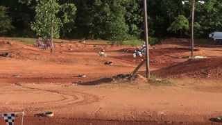 85cc dirt bike crash 405 [upl. by Diley429]