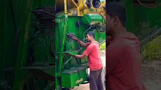 Standard S390HarvesterJohn Deere 55HPTractorshortvideo [upl. by Ailisab]