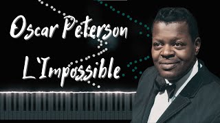 Oscar Peterson  Limpossible with Solo Synthesia Tutorial [upl. by Broadbent]