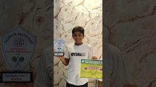 Winner  Bengal Junior Tennis State Championship Boys Under 14 [upl. by Eupheemia]