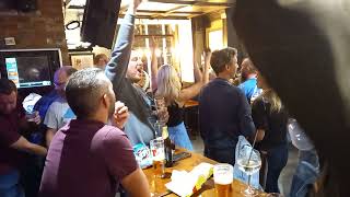 Yes Sir I Can Boogie Scotland Song Live in Edinburgh Scotland Scotsmans Lounge Pub [upl. by Fredrick]