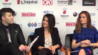 ESCKAZ in Moscow Russian Eurovision party press conference Part 3 [upl. by Aniretac]