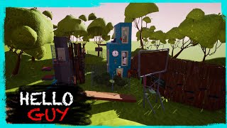 HELLO NEIGHBOR MOD KIT HELLO GUY  THIS GUY IS HIDING SOMETHING [upl. by Manno]