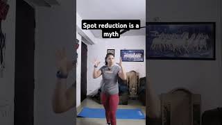 Spot reduction is a myth ll debunking fitness myth [upl. by Enitsud234]