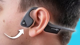 AfterShokz Trekz Air Review Bone Conduction Headphones [upl. by Ayikat]