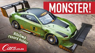 The ultimate Hillclimb Monster Scribantes wildly modified GTR wins again at Simola 2023 [upl. by Eitsirk718]