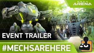 Mech Arena  MechsAreHere  Event Trailer [upl. by Abla]