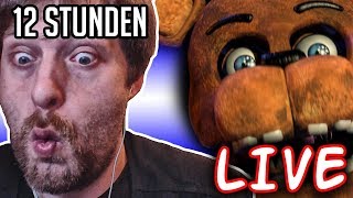 12 Stunden LIVE  unter anderem mit FNAF 14 [upl. by Suiremed]