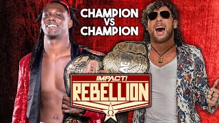 Rebellion 2021  IMPACT Wrestling Live Stream Reactions [upl. by Fannie]