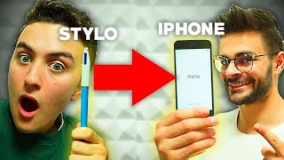 On A Échangé Un Stylo Contre Un iPhone [upl. by Fayre]