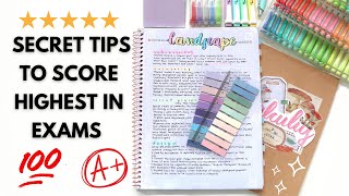 Top 10 exam tips to get A ✨without studying✨💯 study tips [upl. by Tselec901]