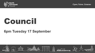 Council Tuesday 17 September 2024 6pm [upl. by Melicent775]