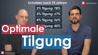 Immobilie finanzieren Wie viel du tilgen solltest [upl. by Alicul]